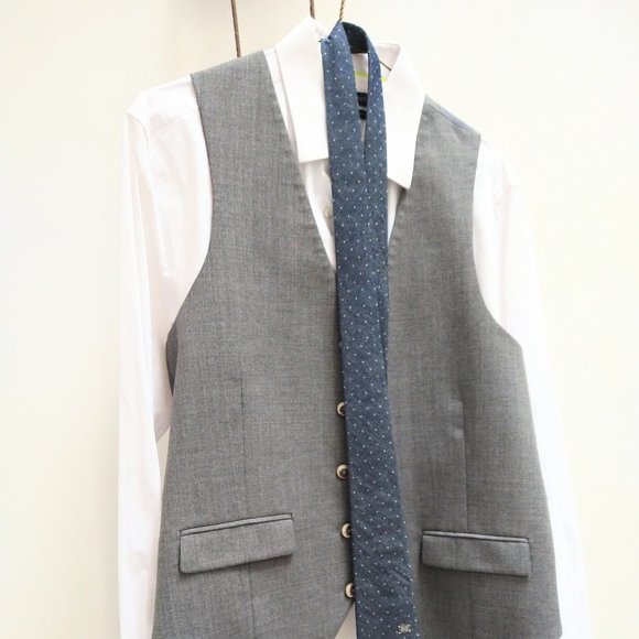 Harry Brown Heritage grey pants and waistcoat - Picture 1 of 7